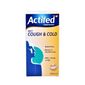 ACTIFED COLD SYRUP